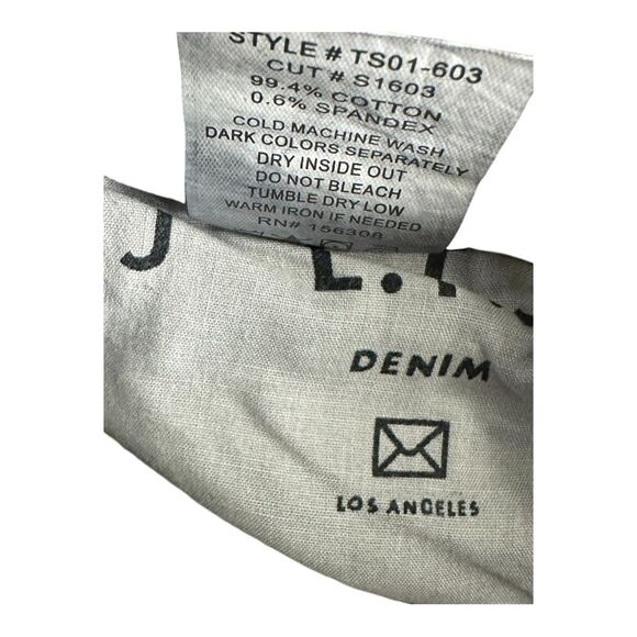 NWT LTJ Letter to Juliet acid black size small denim shorts - Picture 8 of 9